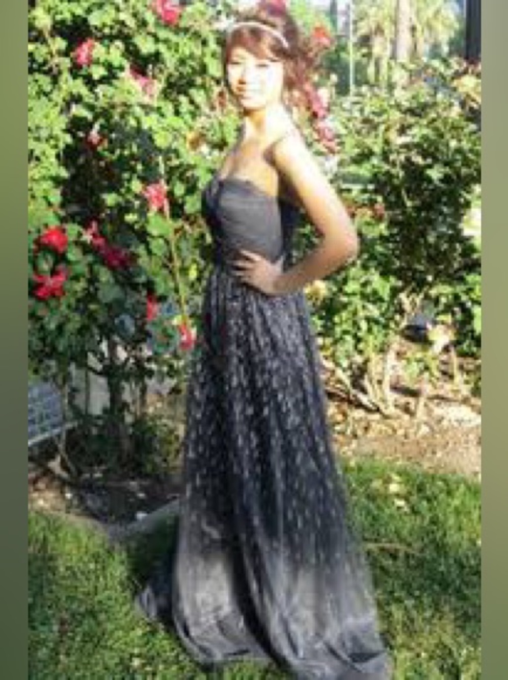 Hailey Logan Glitter Gown